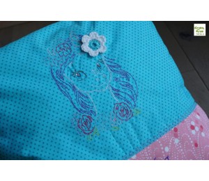 Stickdatei - Baby Unicorn LineArt 6